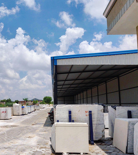 Navratan Marbles processing facility